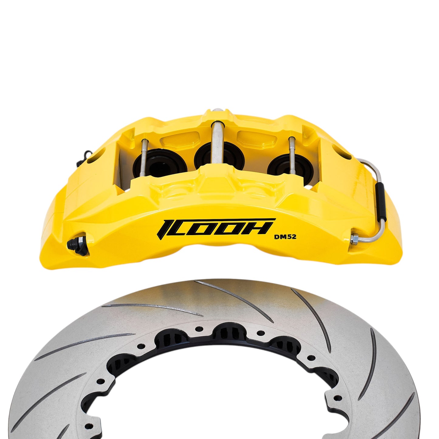 ICOOH DM52 6-Piston Yellow Big Brake Kit 355x32mm Disc For 18 Inch Wheels