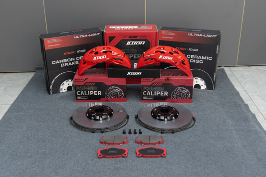 ICOOH IC10 Ten Piston Front Big Brake Kit | High Performance Brake Upgrade for 20-22 Inch Wheels