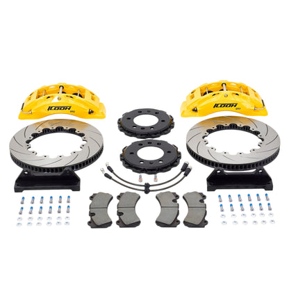 ICOOH DM63 6-Piston Yellow Big Brake Kit 405x34mm Disc For 20 Inch Wheels