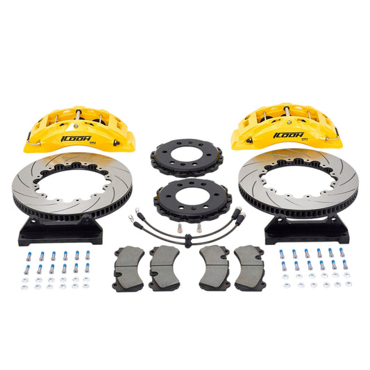 ICOOH DM63 6-Piston Yellow Big Brake Kit 405x34mm Disc For 20 Inch Wheels