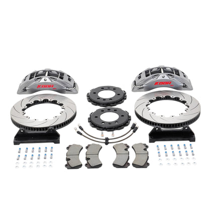 ICOOH DM63 6-Piston Matte Gray Big Brake Kit 405x34mm Disc For 20 Inch Wheels