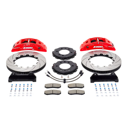 ICOOH DM42 4-Piston Red Big Brake Kit 330x28mm Disc For 18 Inch Wheels