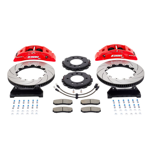 ICOOH DM42 4-Piston Red Big Brake Kit 330x28mm Disc For 18 Inch Wheels