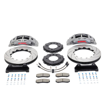 ICOOH DM42 4-Piston Matte Gray Big Brake Kit 330x28mm Disc For 18 Inch Wheels