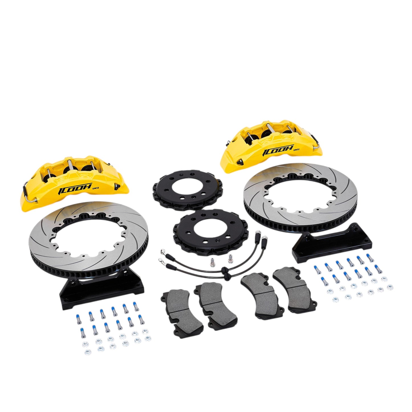 ICOOH DM52 6-Piston Yellow Big Brake Kit 355x32mm Disc For 18 Inch Wheels