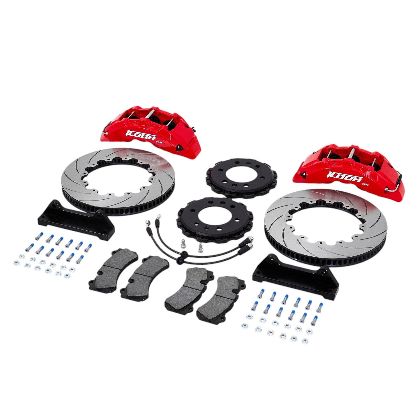 ICOOH DM52 6-Piston Red Big Brake Kit 355x32mm Disc For 18 Inch Wheels
