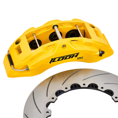 ICOOH DM63 6-Piston Yellow Big Brake Kit 405x34mm Disc For 20 Inch Wheels