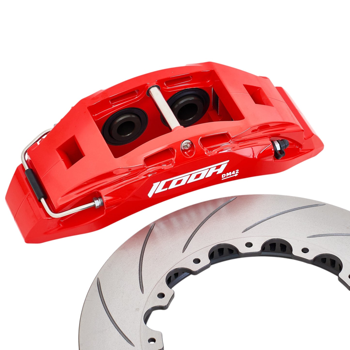 ICOOH DM42 4-Piston Red Big Brake Kit 330x28mm Disc For 18 Inch Wheels