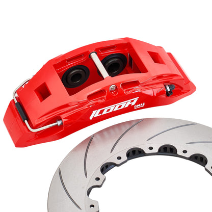 ICOOH DM42 4-Piston Red Big Brake Kit 330x28mm Disc For 18 Inch Wheels