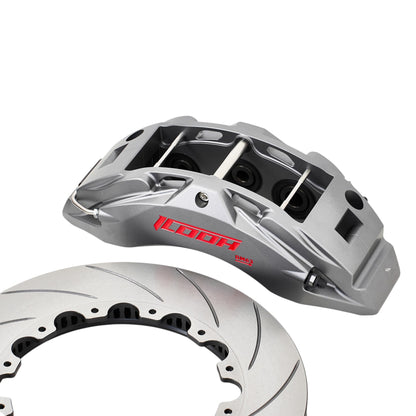 ICOOH DM63 6-Piston Matte Gray Big Brake Kit 405x34mm Disc For 20 Inch Wheels