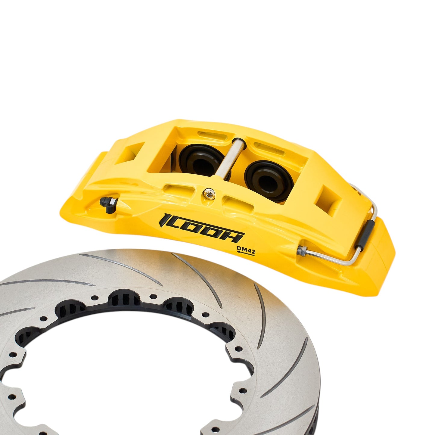 ICOOH DM42 4-Piston Yellow Big Brake Kit 330x28mm Disc For 18 Inch Wheels
