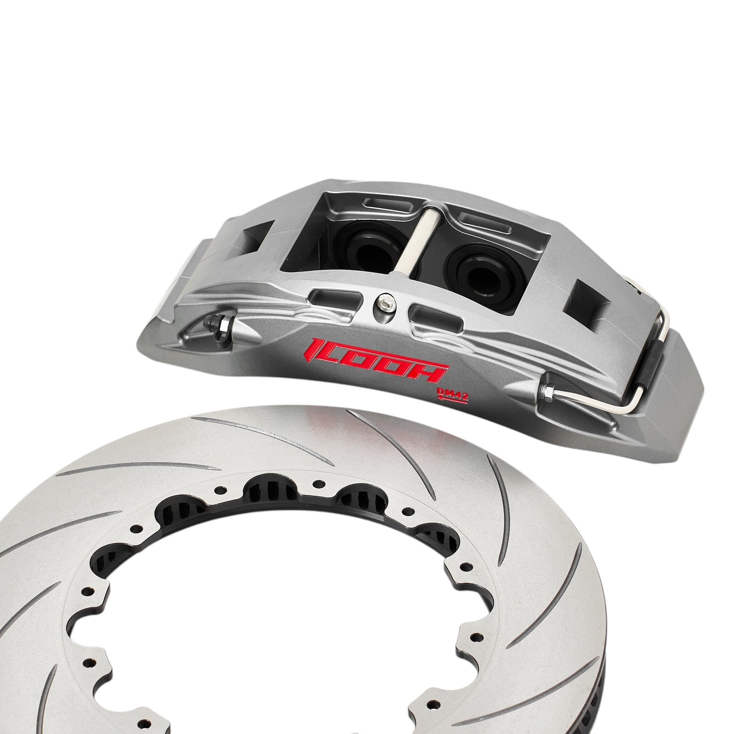 ICOOH DM42 4-Piston Matte Gray Big Brake Kit 330x28mm Disc For 18 Inch Wheels