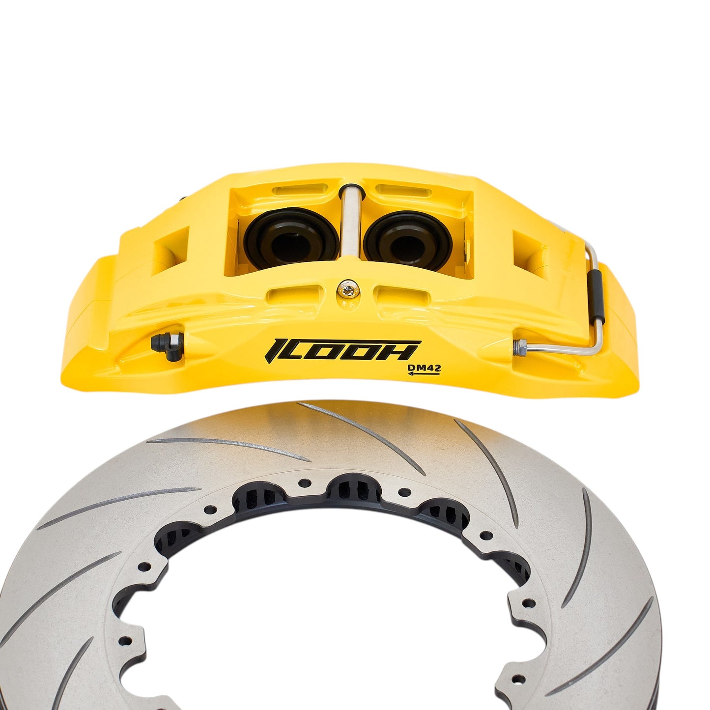 ICOOH DM42 4-Piston Yellow Big Brake Kit 330x28mm Disc For 18 Inch Wheels