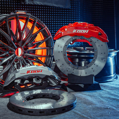 ICOOH short fiber carbon ceramic brake disc for performance cars