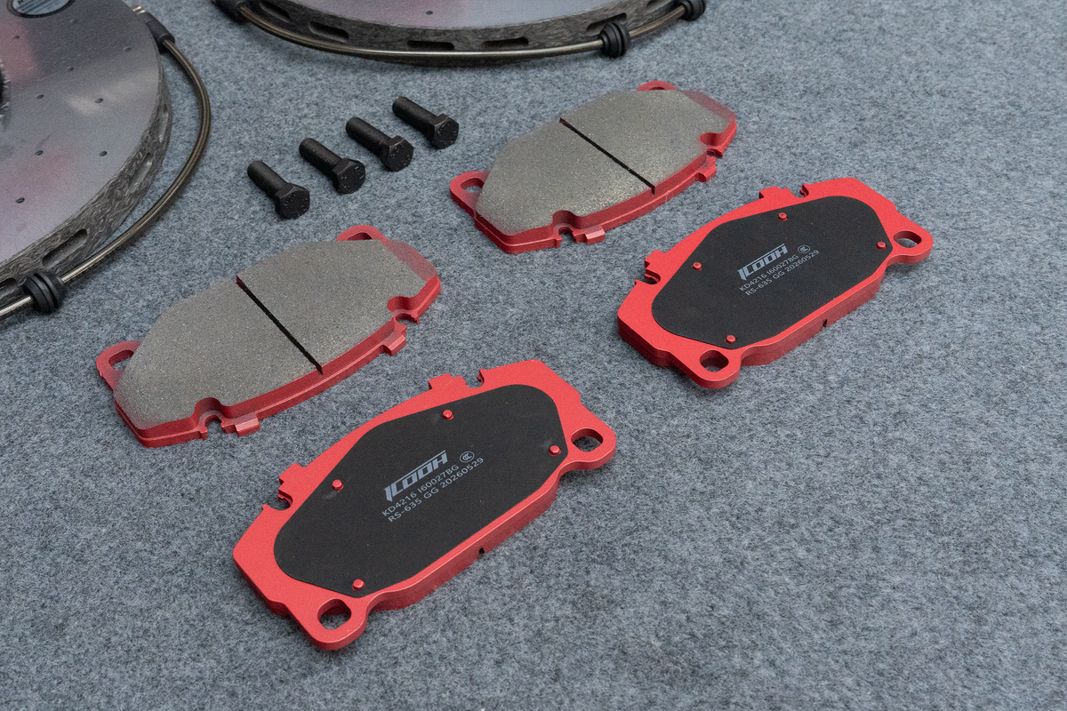 ICOOH IC10 Ten Piston Front Big Brake Kit | High Performance Brake Upgrade for 20-22 Inch Wheels