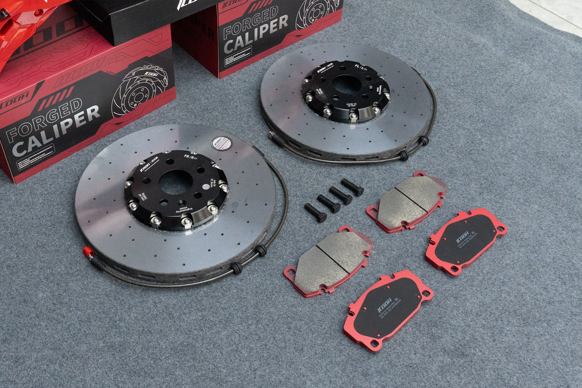 ICOOH IC10 Ten Piston Front Big Brake Kit | High Performance Brake Upgrade for 20-22 Inch Wheels
