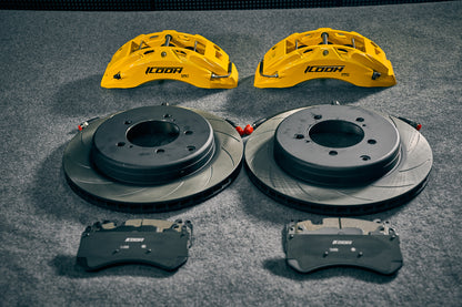 ICOOH DM6 Six Piston Front Big Brake Kit | High Performance Brake Upgrade for 17-18 Inch Wheels