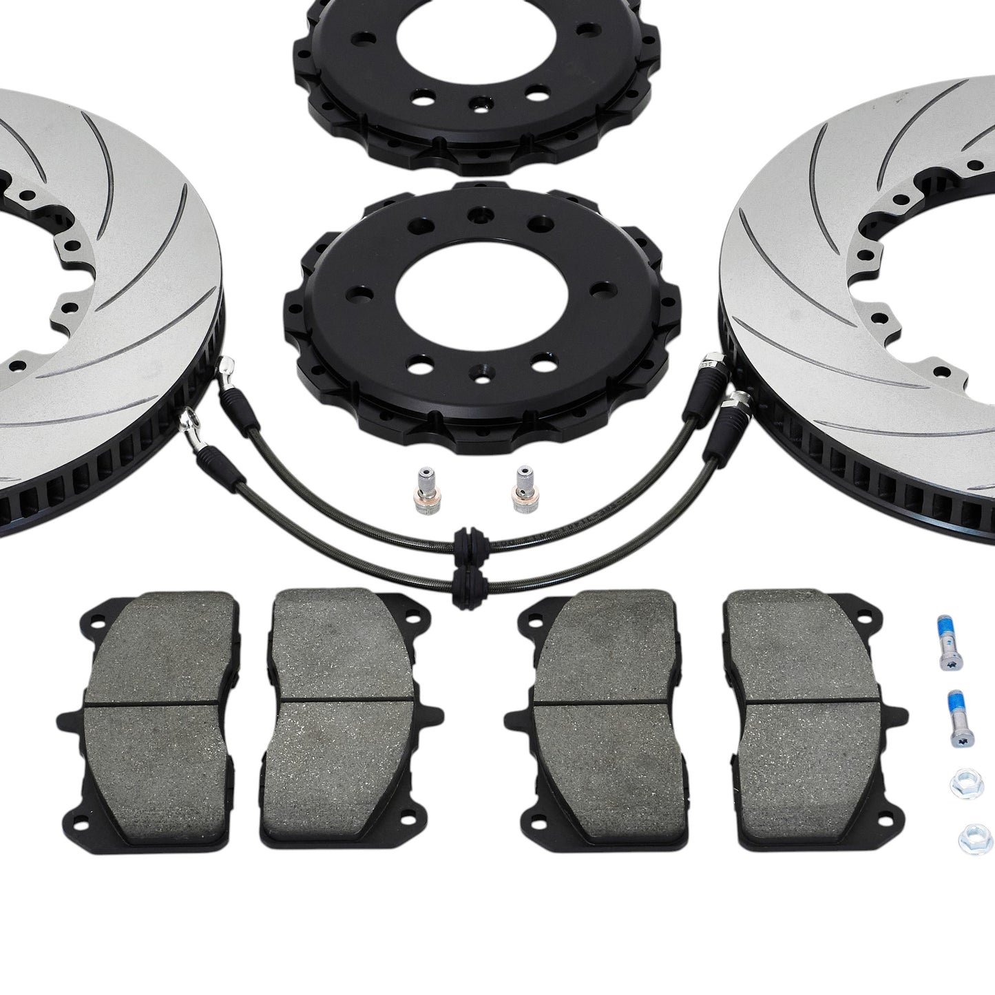 Audi S and RS model brake upgrade kit with ICOOH IC6 caliper