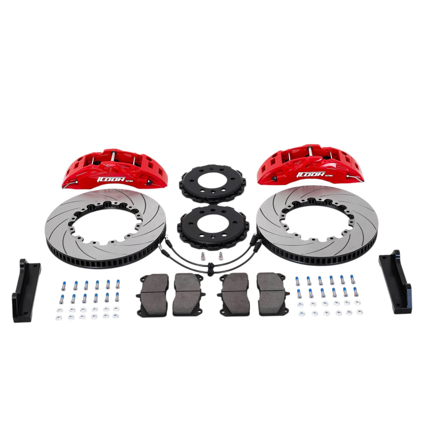 ICOOH IC7 Toyota Front Big Brake Kit – 6-Piston Calipers with 380/405mm Discs